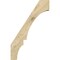 Ekena Millwork 6"W x 22"D x 34"H Balboa Rough Sawn Knee Brace, Douglas Fir BRC06X22X34BOA00RDF - alternate 2